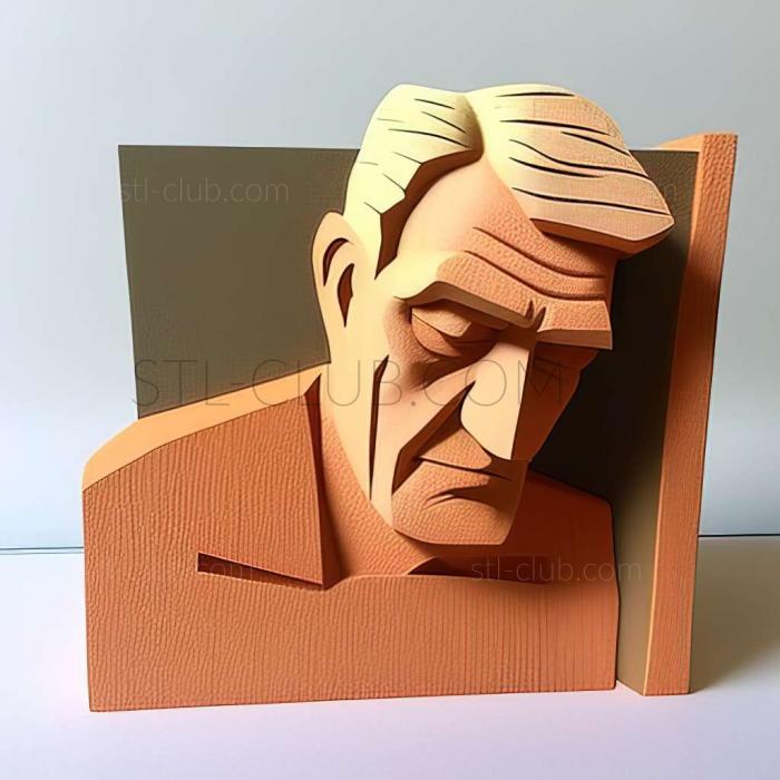 3D model Milton Avery (STL)